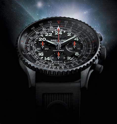 breitling navitimer cosmonaute blacksteel.